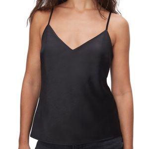 Good American • Washed Satin Camisole